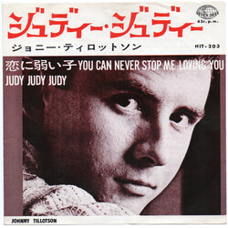 Johnny Tillotson Judy, Judy, Judy USED VINYL 7INCH 45 RPM SINGLE
