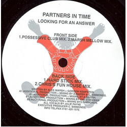 Partners In Time Looking For An Answer USED VINYL 12INCH