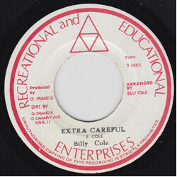 Billy Cole (3) / Davis & Crooks Extra Careful / Bump All Night USED VINYL 7INCH 45 RPM
