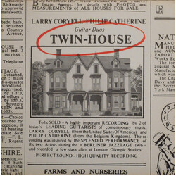 Larry Coryell / Philip Catherine Twin-House Vinyl LP USED