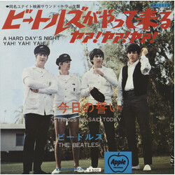 The Beatles ÓüÈëºLcfeä¡!ä¡!ä¡! = A Hard Day's Night Yah! Yah! Yah! USED VINYL 7INCH SINGLE REISSUE