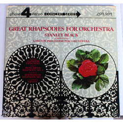 Stanley Black / The London Philharmonic Orchestra Great Rhapsodies For Orchestra Vinyl LP USED