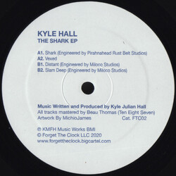 Kyle Hall The Shark EP USED VINYL 12INCH 33 S RPM EP