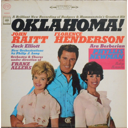 John Raitt / Florence Henderson / Jack Elliott (5) / Ara Berberian / Phyllis Newman / Franz Allers Oklahoma! Vinyl LP USED