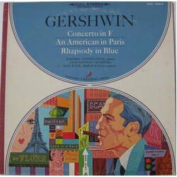 Utah Symphony Orchestra / Maurice de Abravanel / Jerome Lowenthal / George Gershwin Concerto In F For Piano And Orchestra / An American In Paris / Rha