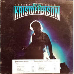 Kris Kristofferson Surreal Thing Vinyl LP USED
