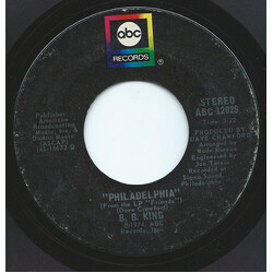 B.B. King Philadelphia / Up At 5 AM USED VINYL 7INCH 45 RPM