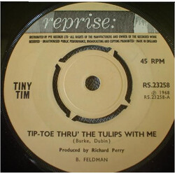 Tiny Tim Tip-Toe Thru' The Tulips With Me / I Got You, Babe USED VINYL 7INCH 45 RPM SINGLE