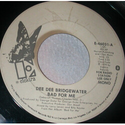 Dee Dee Bridgewater Bad For Me USED VINYL 7INCH 45 RPM PROMO
