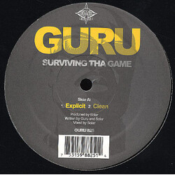 Guru Surviving Tha Game USED VINYL 12INCH