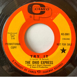 Ohio Express Try It USED VINYL 7INCH 45 RPM PROMO