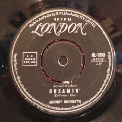 Johnny Burnette Dreamin' USED VINYL 7INCH 45 RPM SINGLE