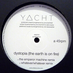 Yacht Dystopia (The Earth Is On Fire) USED VINYL 12INCH 45 RPM