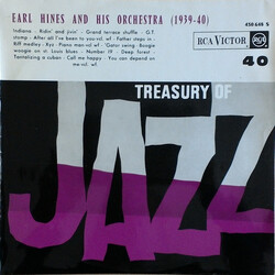 Earl Hines Earl Hines And His Orchestra (1939-40) Vinyl LP USED