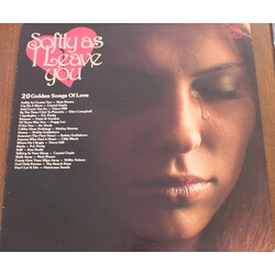 Various Softly As I Leave You - 20 Golden Songs Of Love Vinyl LP USED