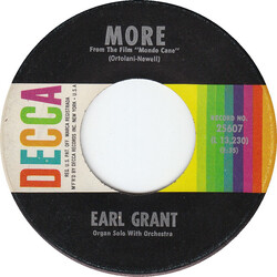 Earl Grant More / Sukiyaki USED VINYL 7INCH 45 RPM