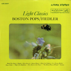 The Boston Pops Orchestra / Arthur Fiedler Light Classics Vinyl LP USED