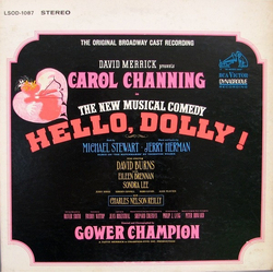 David Merrick (2) / Carol Channing Hello, Dolly! - The Original Broadway Cast Recording Vinyl LP USED