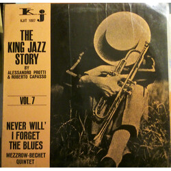 The Mezzrow-Bechet Quintet Never Will I Forget The Blues / The King Jazz Story Vol.7 Vinyl LP USED