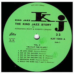 The Mezzrow-Bechet Quintet Really The Blues / The King Jazz Story / Vol. 5 / By Alessandro Protti & Roberto Capasso Vinyl LP USED