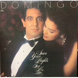 Placido Domingo Save Your Nights For Me Vinyl LP USED