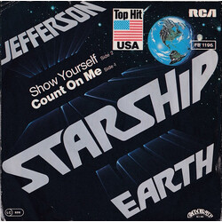 Jefferson Starship Count On Me USED VINYL 7INCH 45 RPM SINGLE STEREO