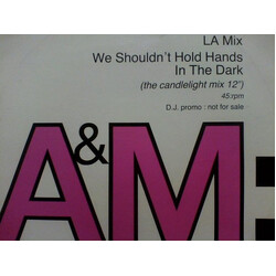 L.A. Mix We Shouldn't Hold Hands In The Dark USED VINYL 12INCH PROMO