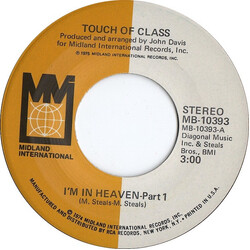 Touch Of Class I'm In Heaven VINYL 7" USED