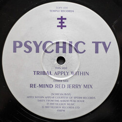 Psychic TV Re-Mind USED VINYL 12INCH 33 S RPM SINGLE