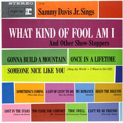 Sammy Davis Jr. Sammy Davis Jr. Sings What Kind Of Fool Am I And Other Show-Stoppers Vinyl LP USED