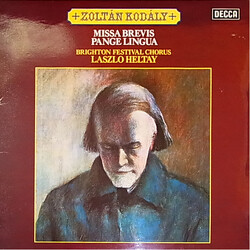 Zoltán Kodály / Brighton Festival Chorus / Laszlo Heltay Missa Brevis - Pange Lingua Vinyl LP USED