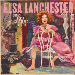 Elsa Lanchester Songs For A Shuttered Parlor Vinyl LP USED