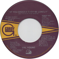 Val Young If You Should Ever Be Lonely USED VINYL 7INCH SINGLE 45 RPM