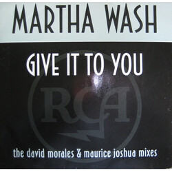 Martha Wash Give It To You (The David Morales & Maurice Joshua Mixes) VINYL 12" USED