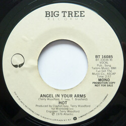 Hot Angel In Your Arms USED VINYL 7INCH 45 RPM PROMO STEREO MONO