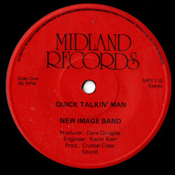 New Image Band (2) Quick Talkin' Man USED VINYL 7INCH 45 RPM SINGLE STEREO