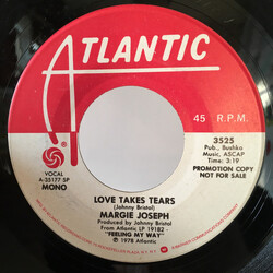 Margie Joseph Love Takes Tears USED VINYL 7INCH PROMO