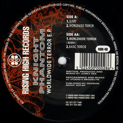 Knight Phantom Worldwide Terror E.P. USED VINYL 12INCH EP 33 S RPM