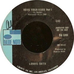 Lonnie Smith Move Your Hand USED VINYL 7INCH 45 RPM SINGLE PROMO REPRESS STYRENE