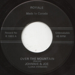 Johnnie & Joe / The Marcels Over The Mountain / My Melancoly Baby USED VINYL 7INCH 45 RPM SINGLE