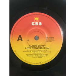 Alison Moyet Love Resurrection USED VINYL 7INCH 45 RPM SINGLE