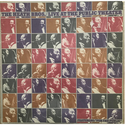 The Heath Brothers Live At The Public Theater Vinyl LP USED