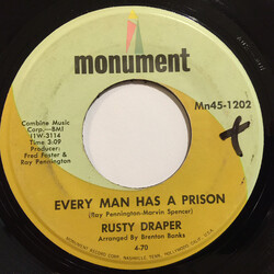Rusty Draper Every Man Has A Prison / Tie Me To Your Apron Strings USED VINYL 7INCH 45 RPM SINGLE