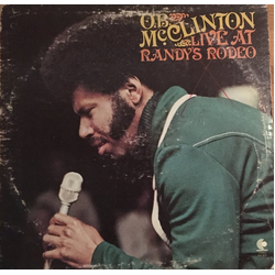 Obie McClinton Live At Randy's Rodeo Vinyl LP USED