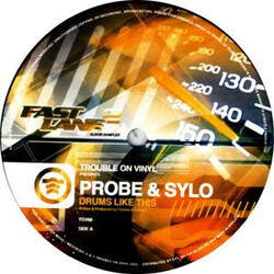 DJ Probe & Sylo Drums Like This / Rhythmic Culture VINYL 12" USED