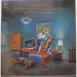 Jean-Pierre Rampal / Claude Bolling Suite For Flute And Jazz Piano Vinyl LP USED