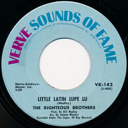 The Righteous Brothers Little Latin Lupe Lu / You're My Soul And Inspiration USED VINYL 7INCH 45 RPM
