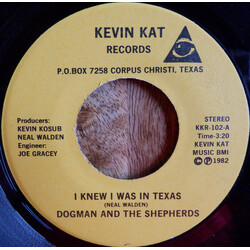 Dogman And The Shepherds I Knew I Was In Texas/The Radiation Song USED VINYL 7INCH 45 RPM SINGLE
