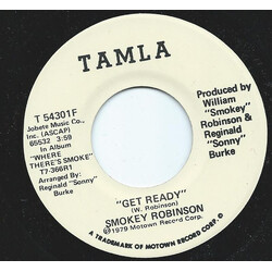 Smokey Robinson Get Ready USED VINYL 7INCH SINGLE 45 RPM PROMO