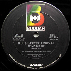 R.J.'s Latest Arrival Wind Me Up USED VINYL 12INCH 33 S RPM